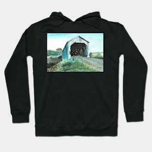 Sawmill Creek Covered Bridge Hoodie